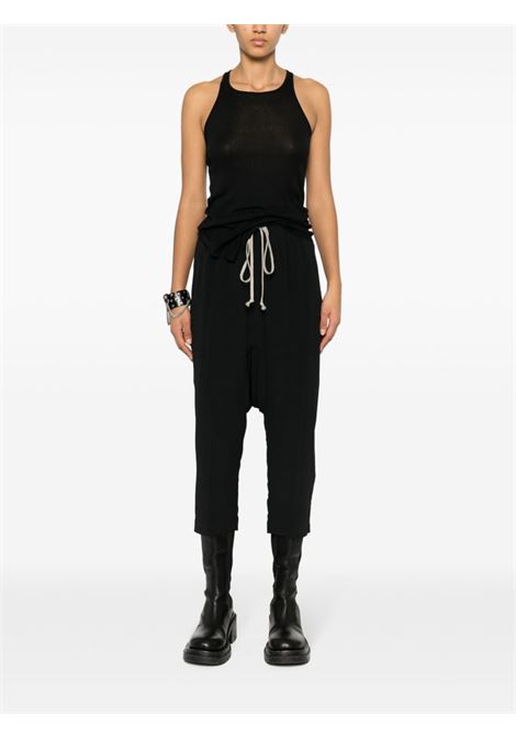 Black ribbed top - women RICK OWENS | RP01D2101MR09